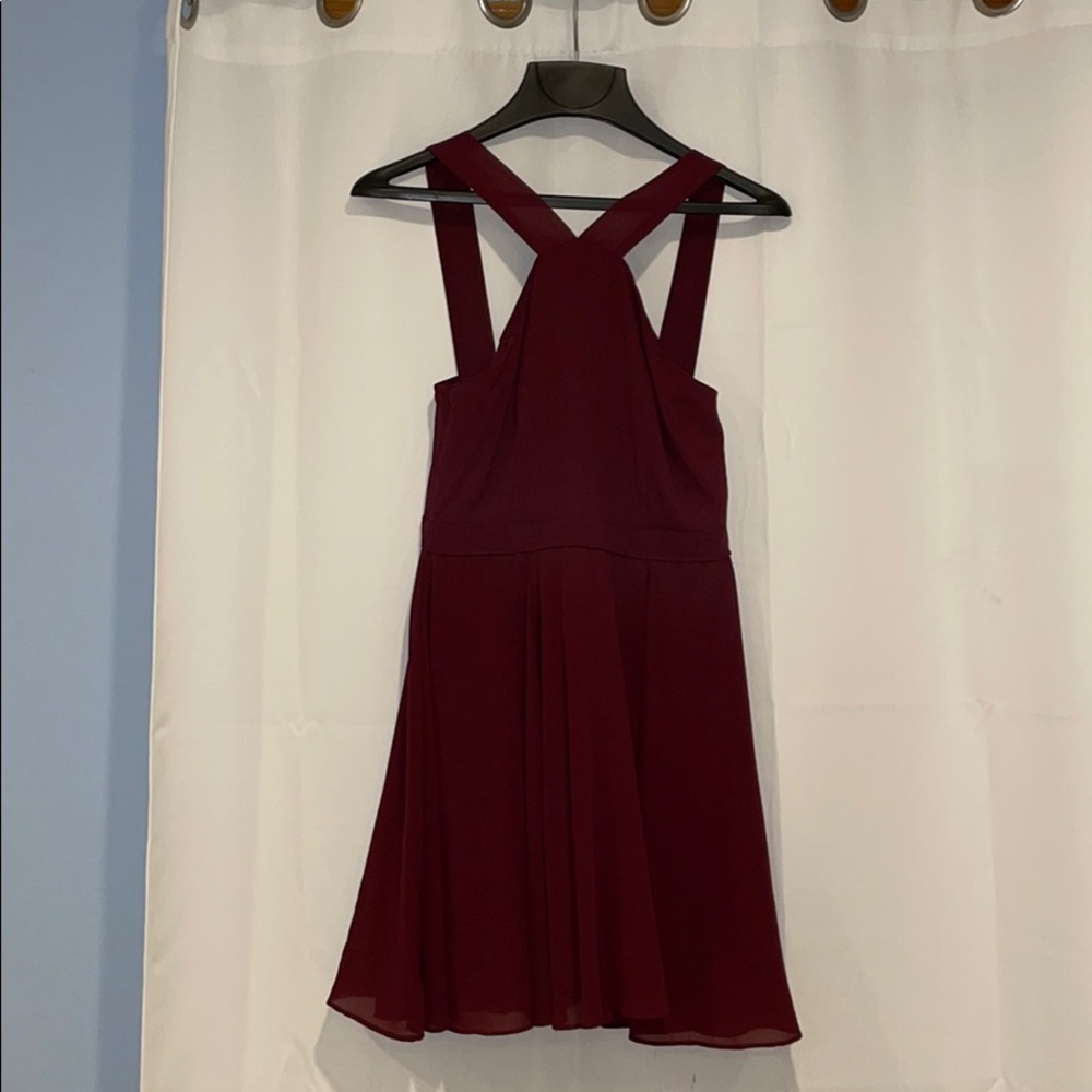 Lulus maroon dress